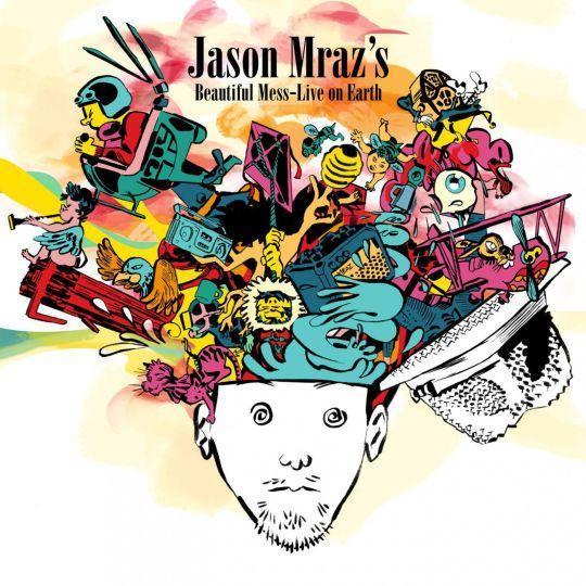 Coverafbeelding jason mraz - jason mraz's beautiful mess - live on earth