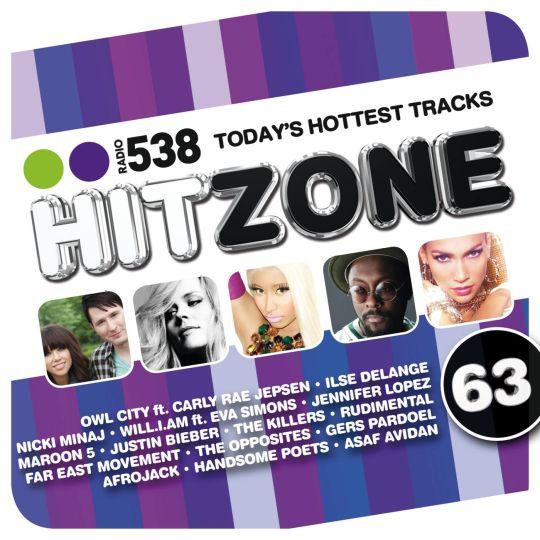 Coverafbeelding various artists - 538 hitzone 63