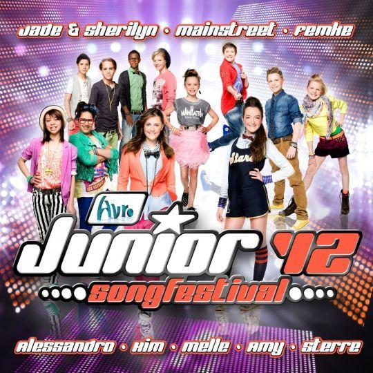 Coverafbeelding finalisten junior songfestival 2012 - junior songfestival '12