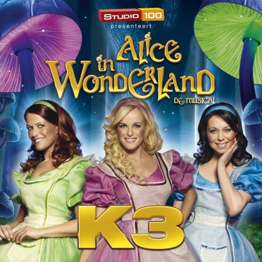 Coverafbeelding k3 - alice in wonderland - de musical