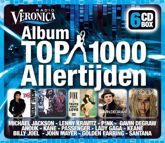 Coverafbeelding various artists - veronica album top 1000 allertijden