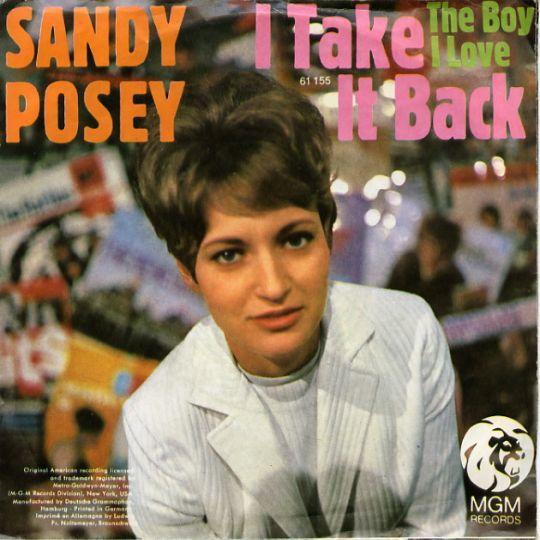 Coverafbeelding I Take It Back - Sandy Posey