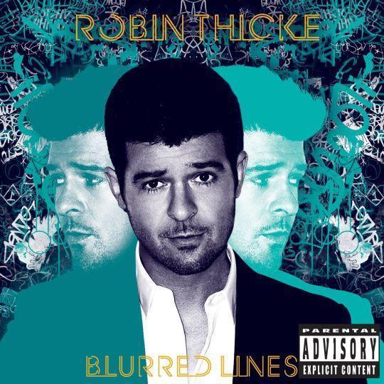 Coverafbeelding robin thicke - blurred lines