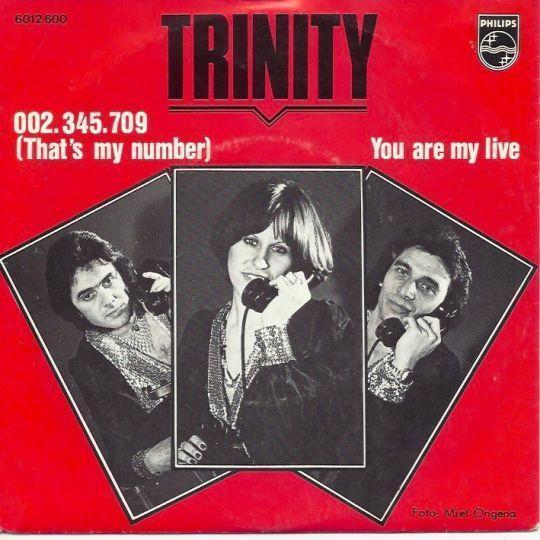 Coverafbeelding Trinity - 002.345.709 (That's My Number)