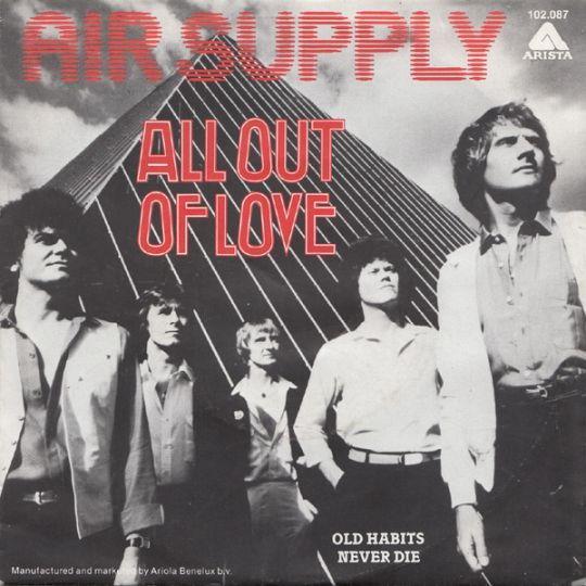 Coverafbeelding Air Supply - All Out Of Love