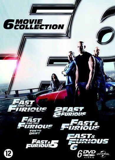 Coverafbeelding vin diesel, paul walker e.a. - fast & furious - 6 movie collection