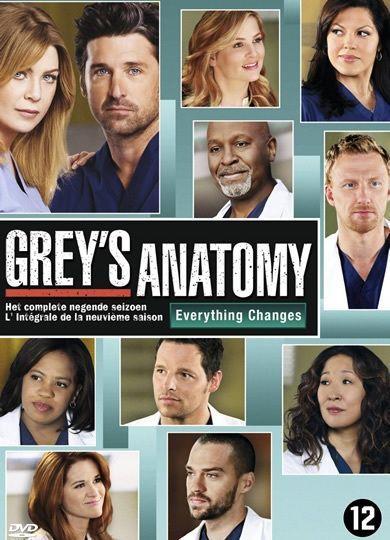 Coverafbeelding ellen pompeo, sandra oh e.a. - grey's anatomy – het complete negende seizoen