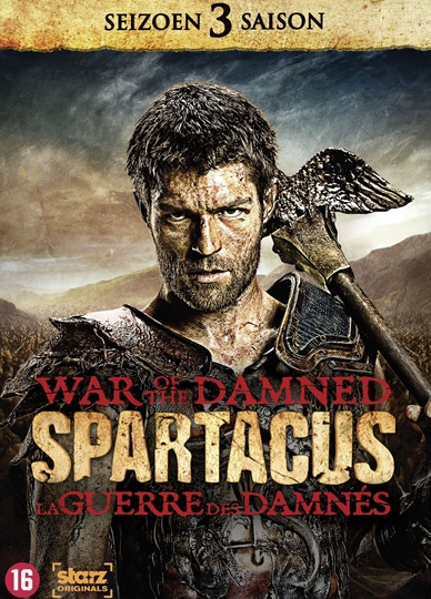 Coverafbeelding andy whitfield, lucy lawless e.a. - spartacus - seizoen 3: war of the damned