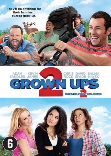 Coverafbeelding adam sandler, kevin james e.a. - grown ups 2