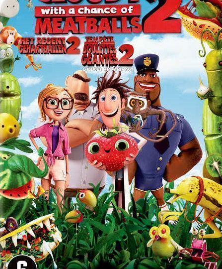 Coverafbeelding bill hader, anna faris e.a. - cloudy with a chance of meatballs 2