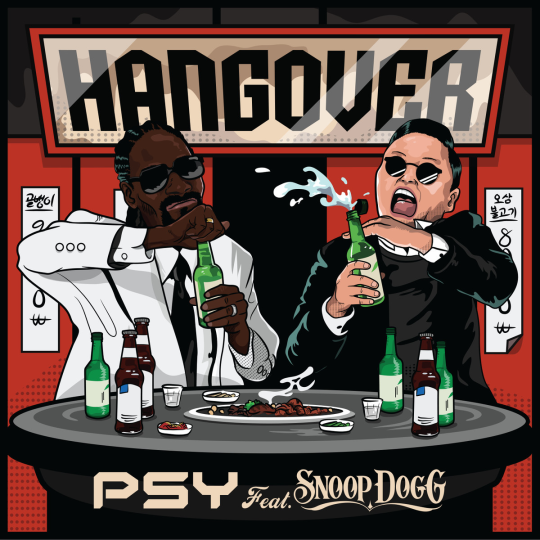 Coverafbeelding Hangover - Psy Feat. Snoop Dogg