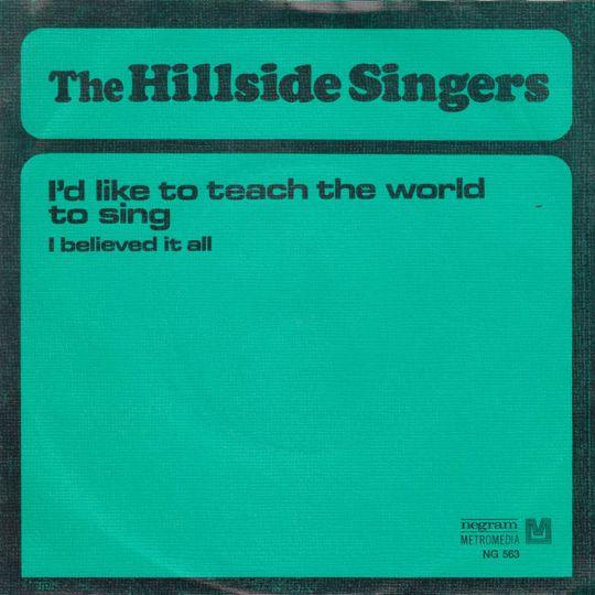 Coverafbeelding The Hillside Singers - I'd like to teach the world to sing
