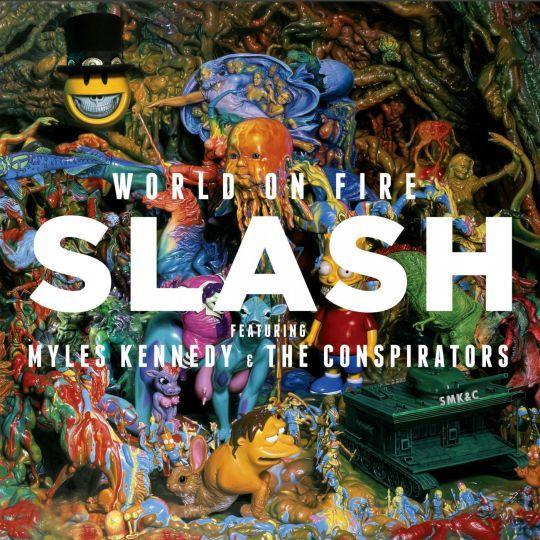 Coverafbeelding slash featuring myles kennedy & the conspirators - world on fire