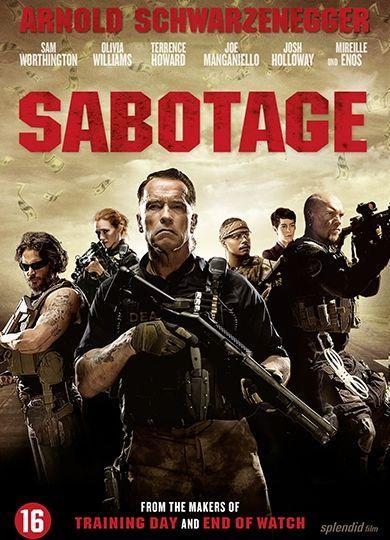 Coverafbeelding arnold schwarzenegger, sam worthington e.a. - sabotage