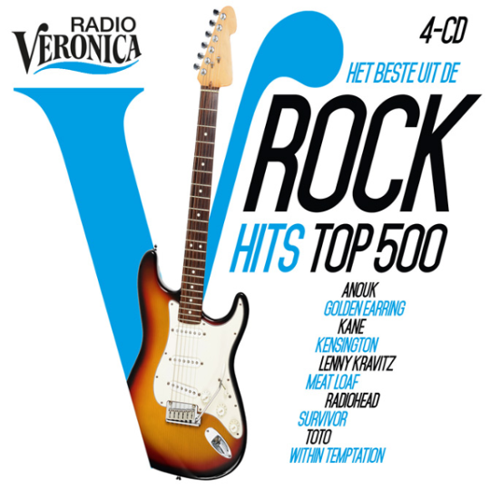 Coverafbeelding various artists - het beste uit de radio veronica rock hits top 500