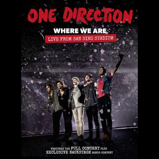 Coverafbeelding one direction - where we are - live from san siro stadium