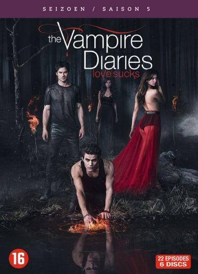 Coverafbeelding nina dobrev, paul wesley e.a. - the vampire diaries - seizoen 5