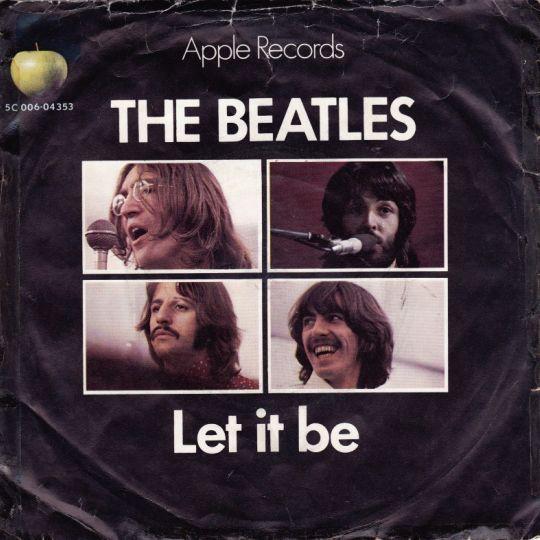 Coverafbeelding Let It Be - The Beatles