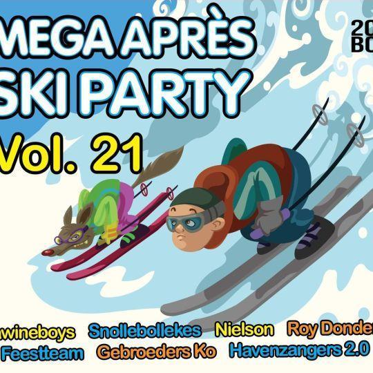 Coverafbeelding various artists - mega après ski party vol. 21