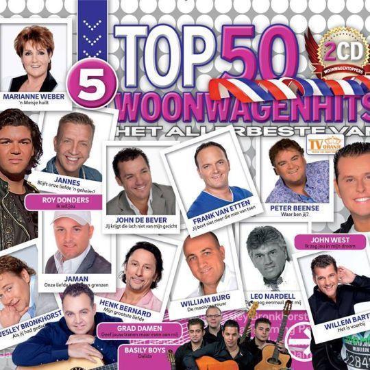 Coverafbeelding various artists - top 50 woonwagenhits - 5
