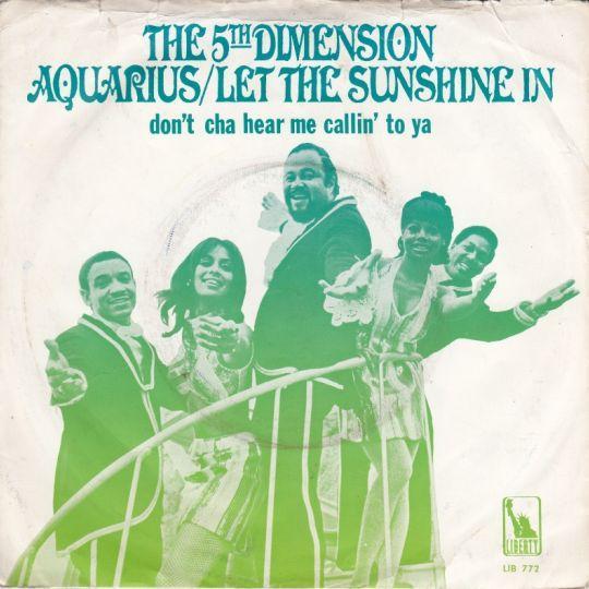 Coverafbeelding Aquarius/Let The Sunshine In - The 5Th Dimension