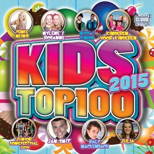 Coverafbeelding various artists - kids top 100 - 2015
