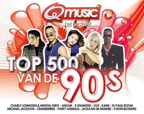Coverafbeelding various artists - q-music - het beste uit top 500 van de 90's [2011]
