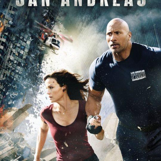 Coverafbeelding dwayne johnson, carla gugino e.a. - san andreas