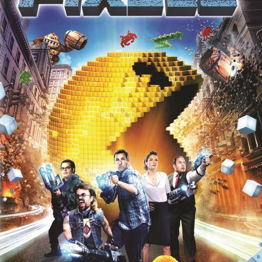 Coverafbeelding adam sandler, kevin james e.a. - pixels