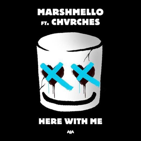 Coverafbeelding Here With Me - Marshmello Ft. Chvrches