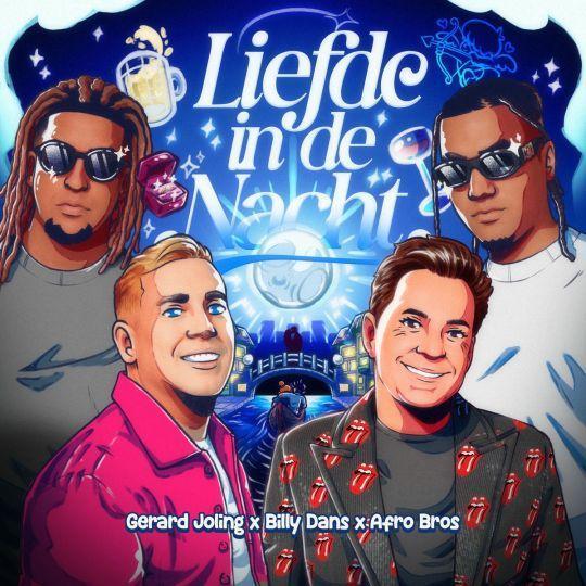 Coverafbeelding Gerard Joling x Billy Dans x Afro Bros - Liefde In De Nacht