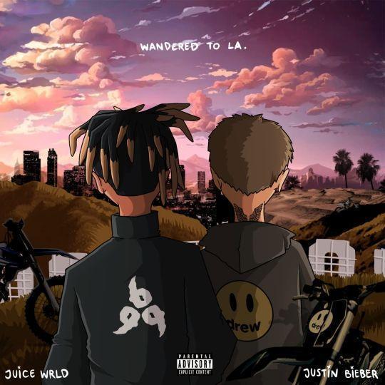 Coverafbeelding Juice Wrld & Justin Bieber - Wandered To LA