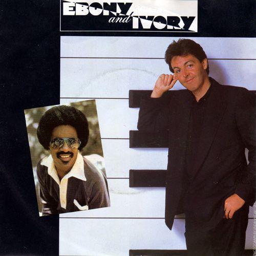 Coverafbeelding Ebony And Ivory - Paul Mccartney - Additional Vocals By Stevie Wonder