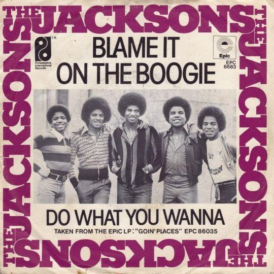 Coverafbeelding The Jacksons - Blame It On The Boogie