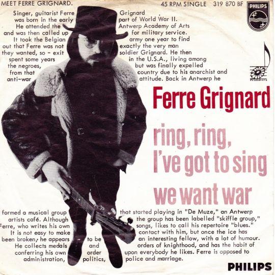 Ferre Grignard - Ring, Ring, I've Got To Sing