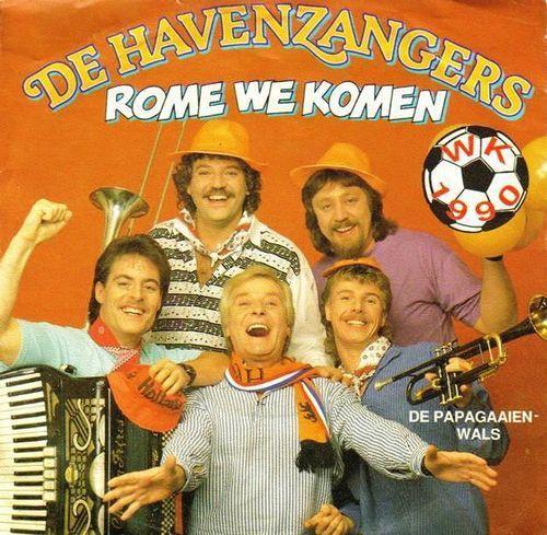 Coverafbeelding Rome We Komen - Wk 1990 - De Havenzangers