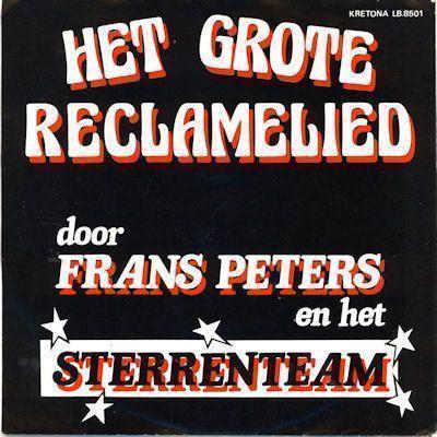 Coverafbeelding Frans Peters en Het Sterrenteam - Het Grote Reclamelied