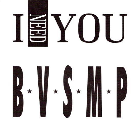 Coverafbeelding B.V.S.M.P - I Need You