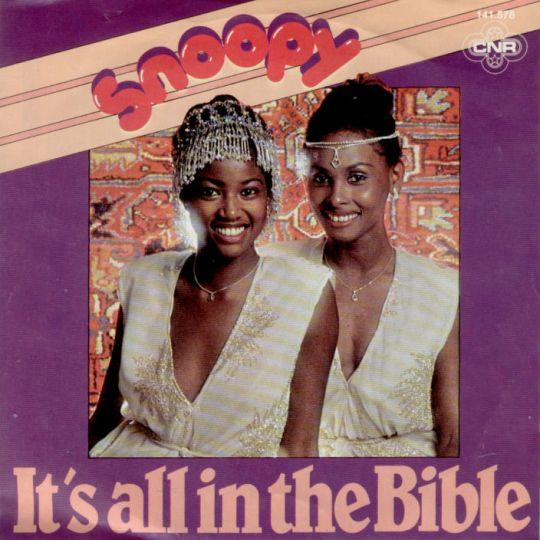 Coverafbeelding Snoopy - It's All In The Bible