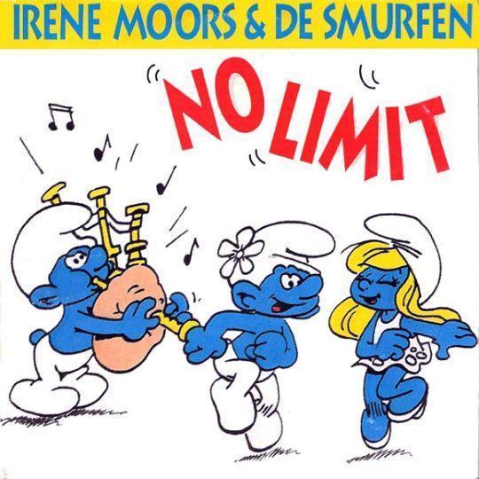 Coverafbeelding Irene Moors & De Smurfen - No Limit