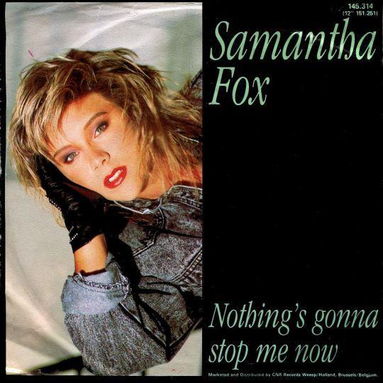 Coverafbeelding Samantha Fox - Nothing's Gonna Stop Me Now
