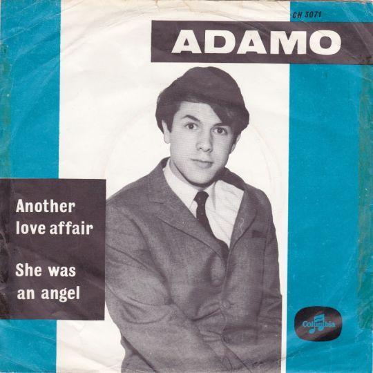 Coverafbeelding She Was An Angel/ Another Love Affair - Adamo