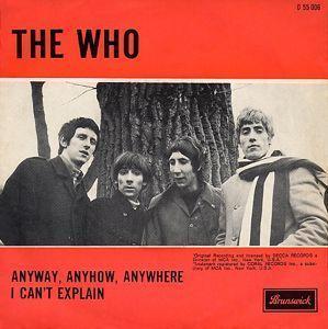 Coverafbeelding The Who - Anyway, Anyhow, Anywhere