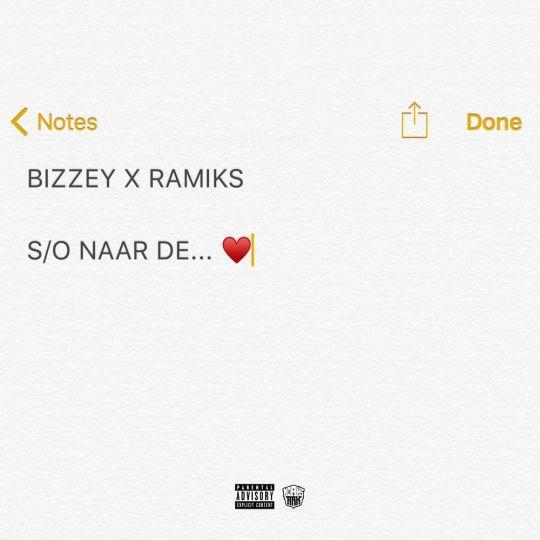 Coverafbeelding Bizzey x Ramiks - S/O naar de...