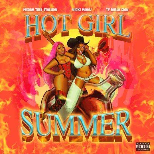 Coverafbeelding Megan Thee Stallion & Nicki Minaj & Ty Dolla $ign - Hot Girl Summer