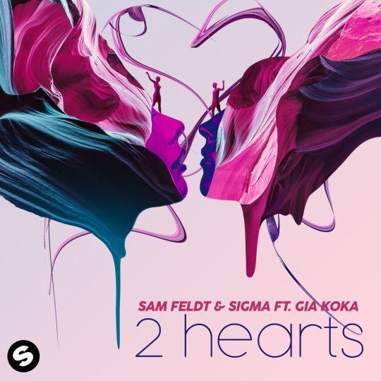 Coverafbeelding Sam Feldt & Sigma ft. Gia Koka - 2 Hearts