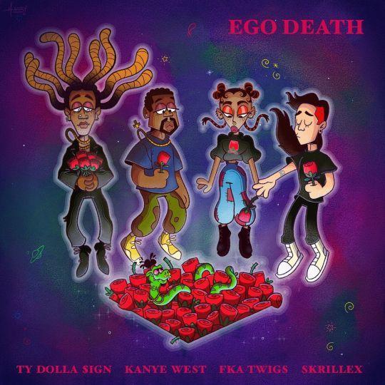 Coverafbeelding Ty Dolla $ign feat. Kanye West, FKA Twigs & Skrillex - Ego Death
