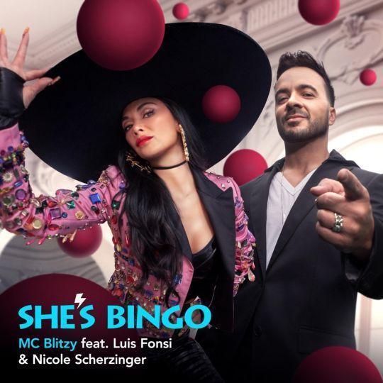 Coverafbeelding MC Blitzy feat. Luis Fonsi & Nicole Scherzinger - She's bingo