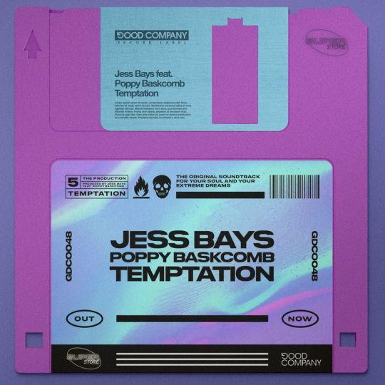 Coverafbeelding Jess Bays feat. Poppy Baskcomb - Temptation
