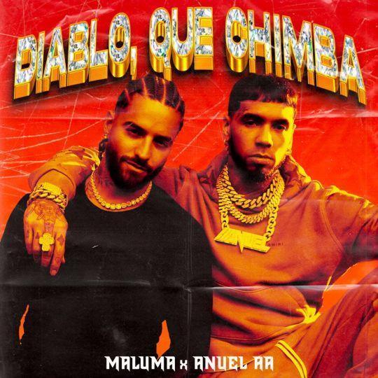 Coverafbeelding Maluma & Anuel AA - Diablo, qué chimba